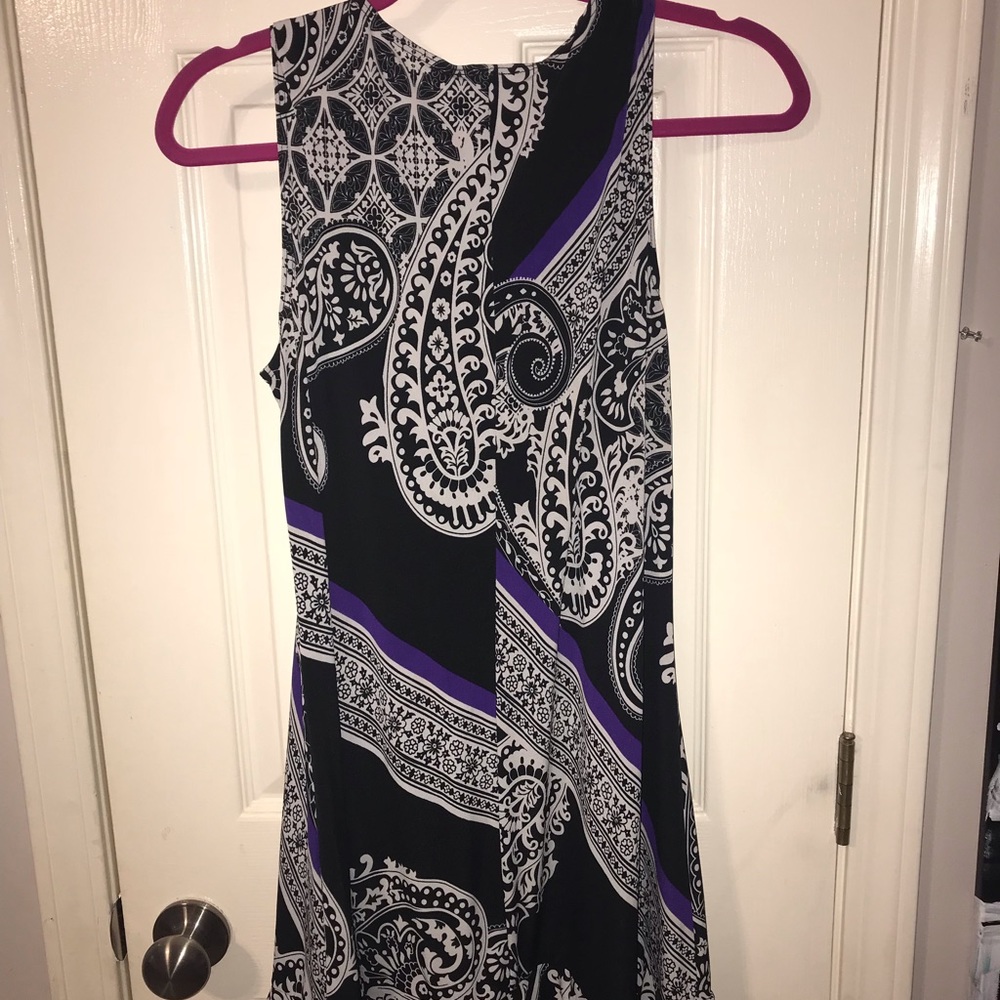 Ruffle hem dress